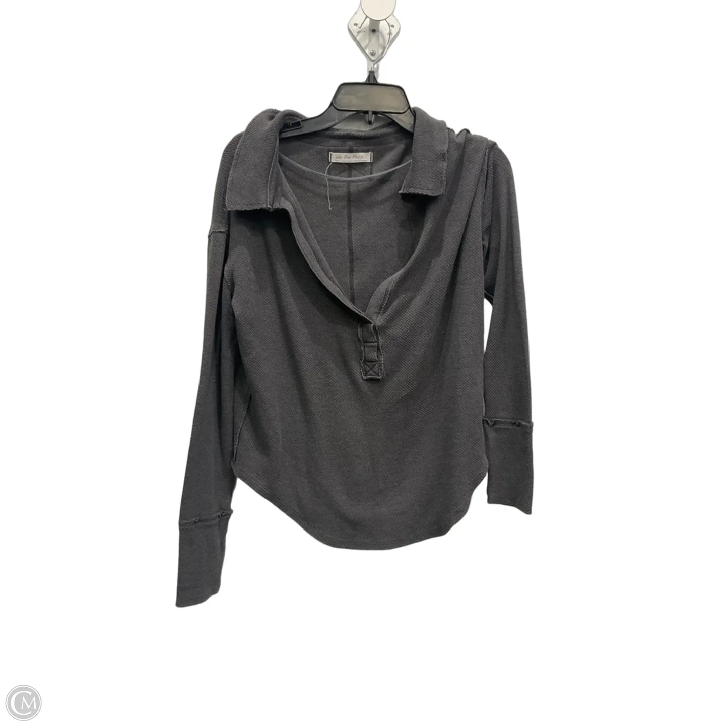Top Long Sleeve By We The Free In Grey, Size: M