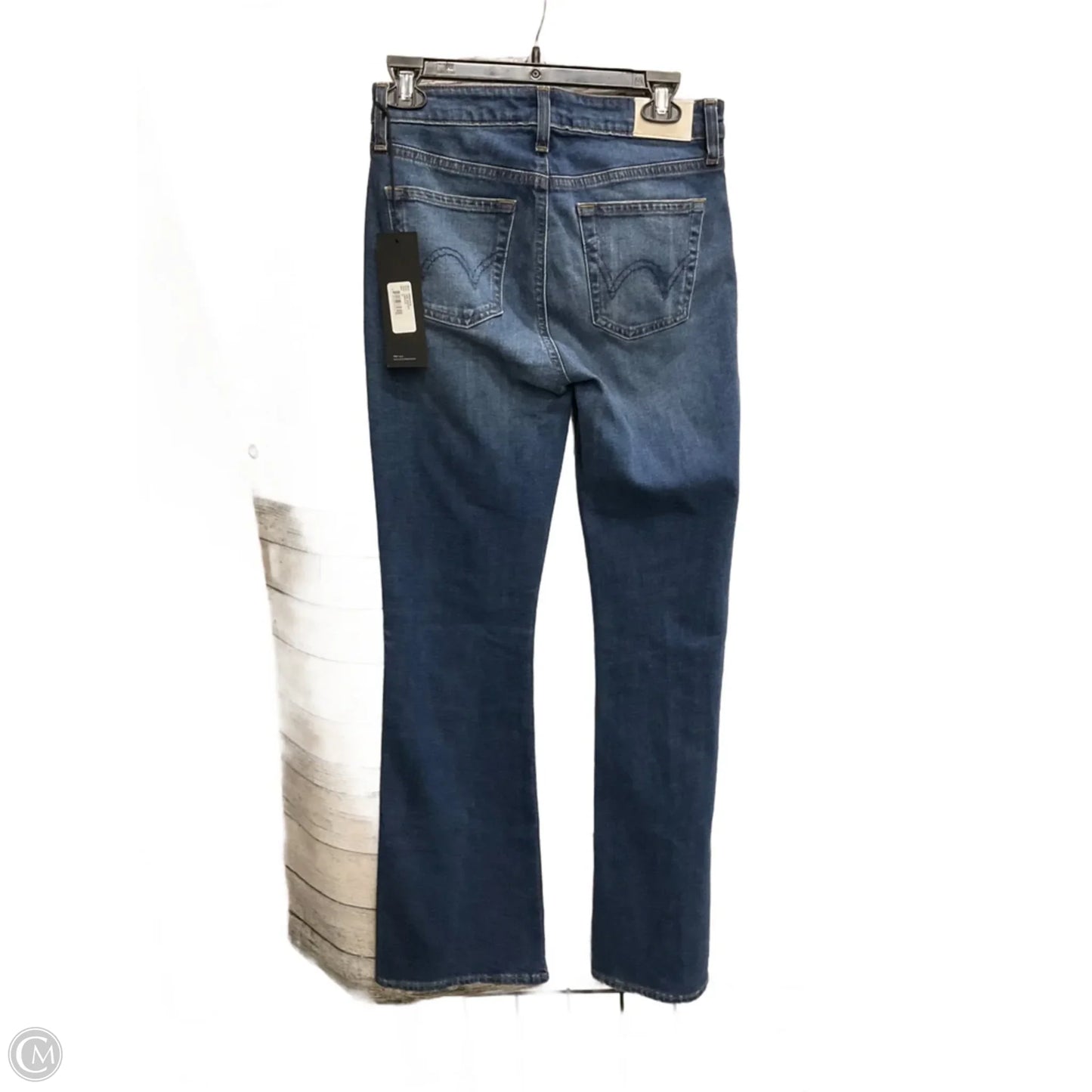 Jeans Boot Cut By Edwin In Blue Denim, Size: 4