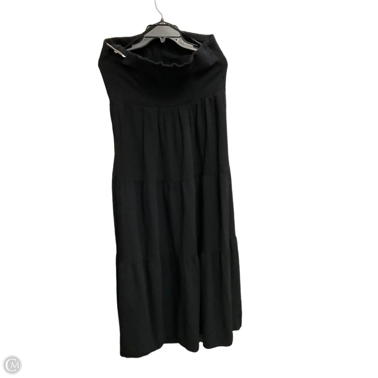 Dress Casual Maxi By Loft In Black, Size: L