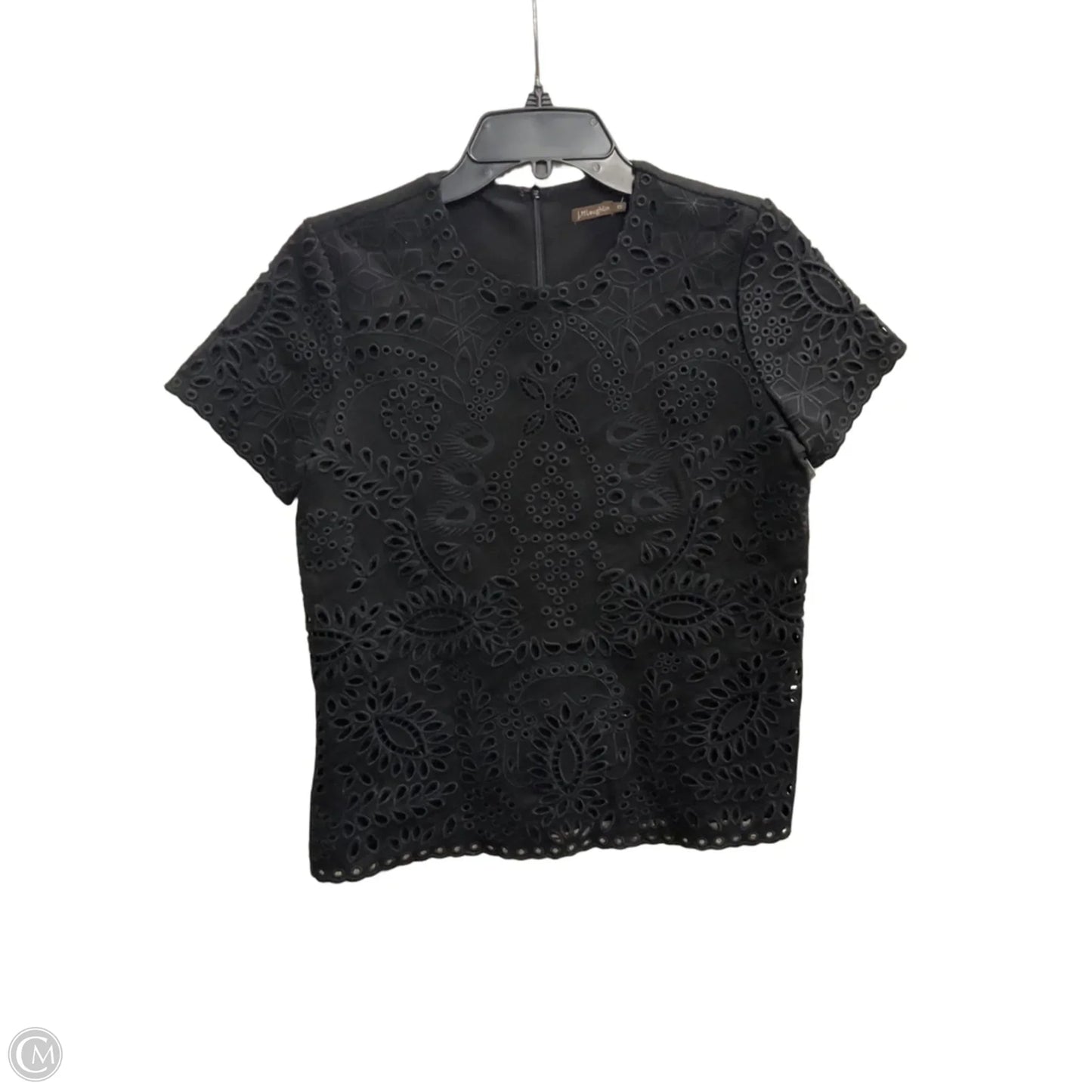 Top Short Sleeve By J Mclaughlin In Black, Size: Xs
