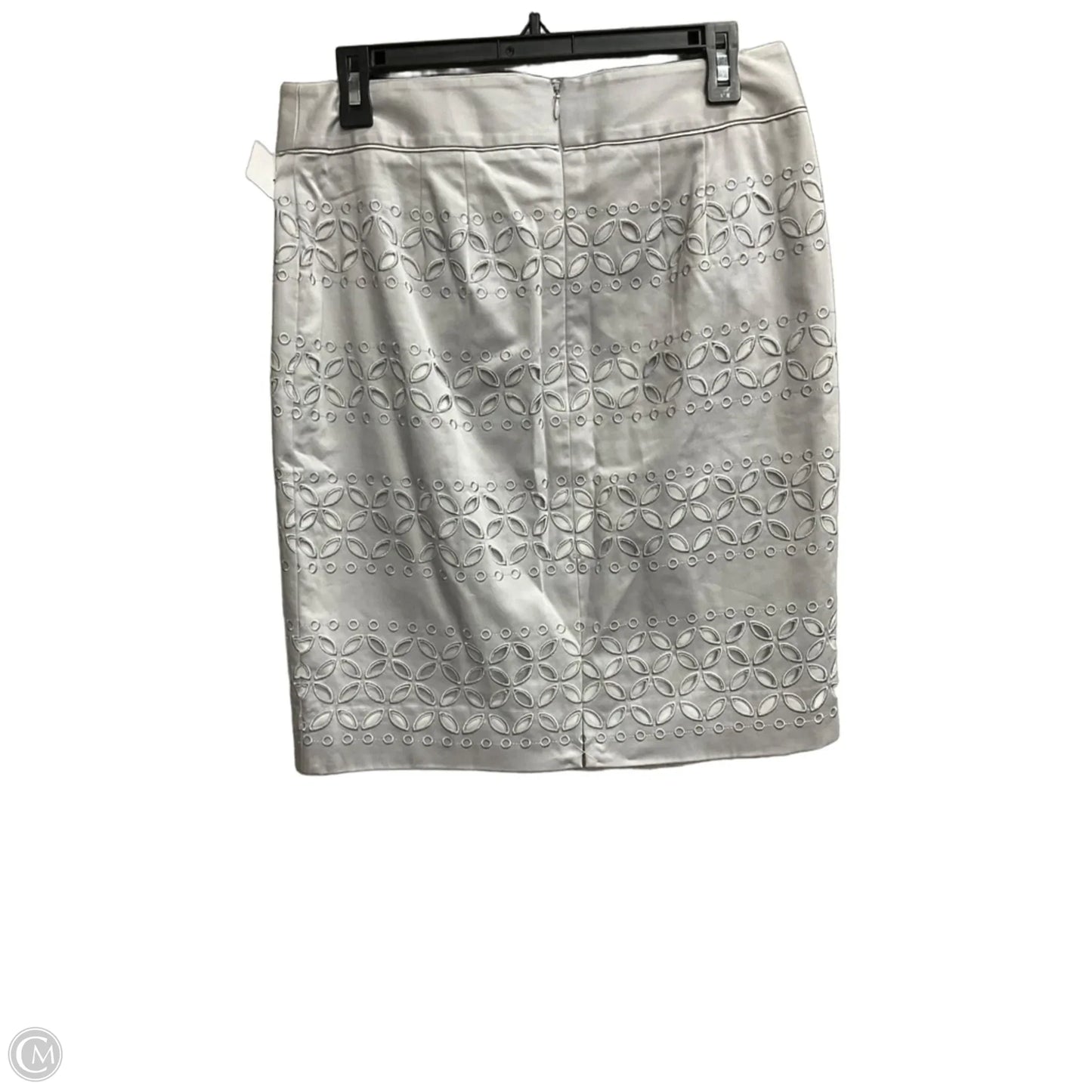 Skirt Mini & Short By White House Black Market In Silver, Size: 6
