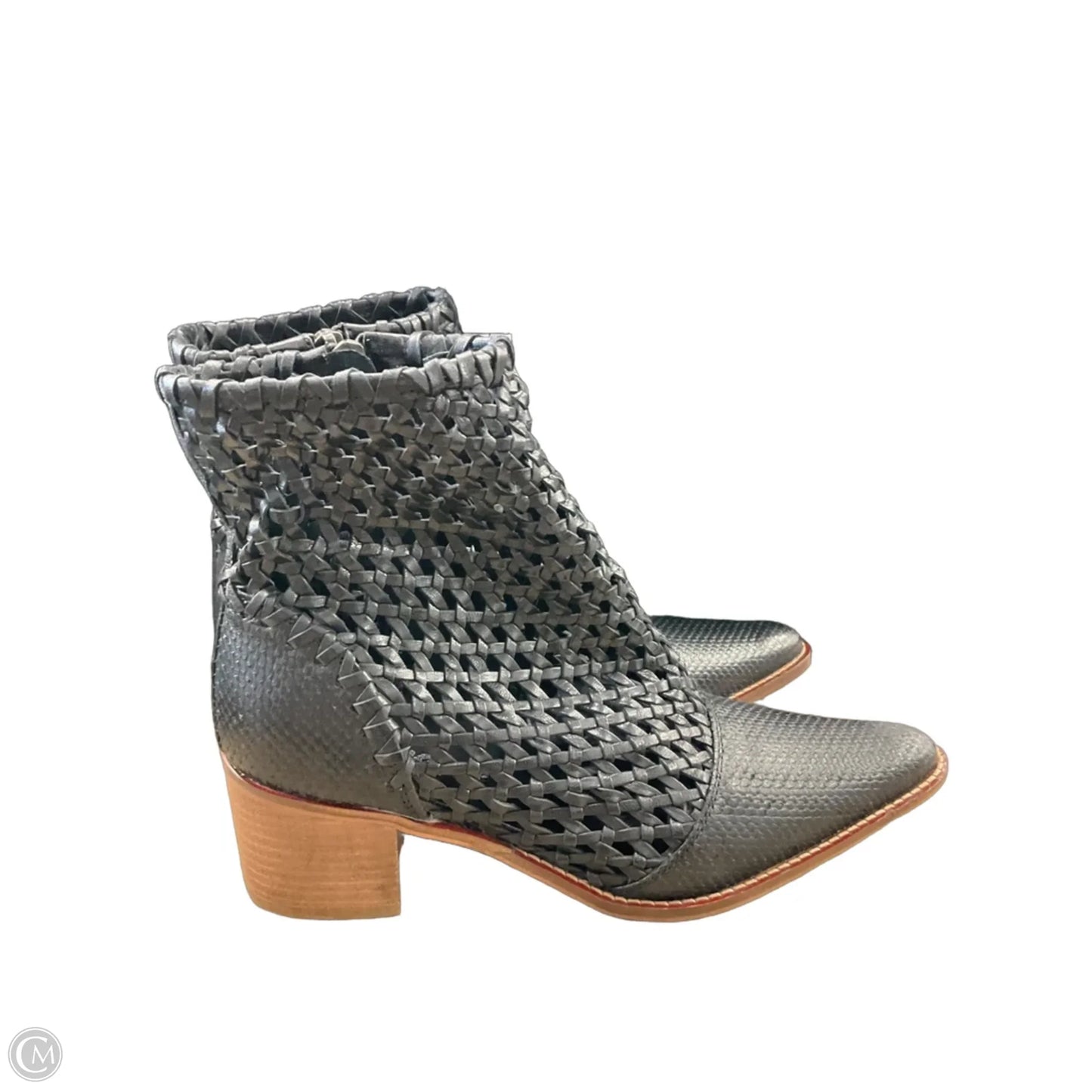 Boots Ankle Heels By Free People In Black, Size: 9.5