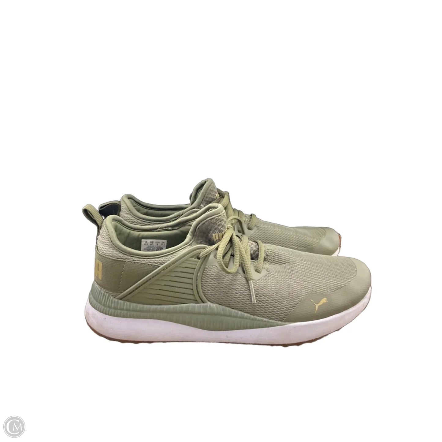Shoes Athletic By Puma In Green, Size: 9