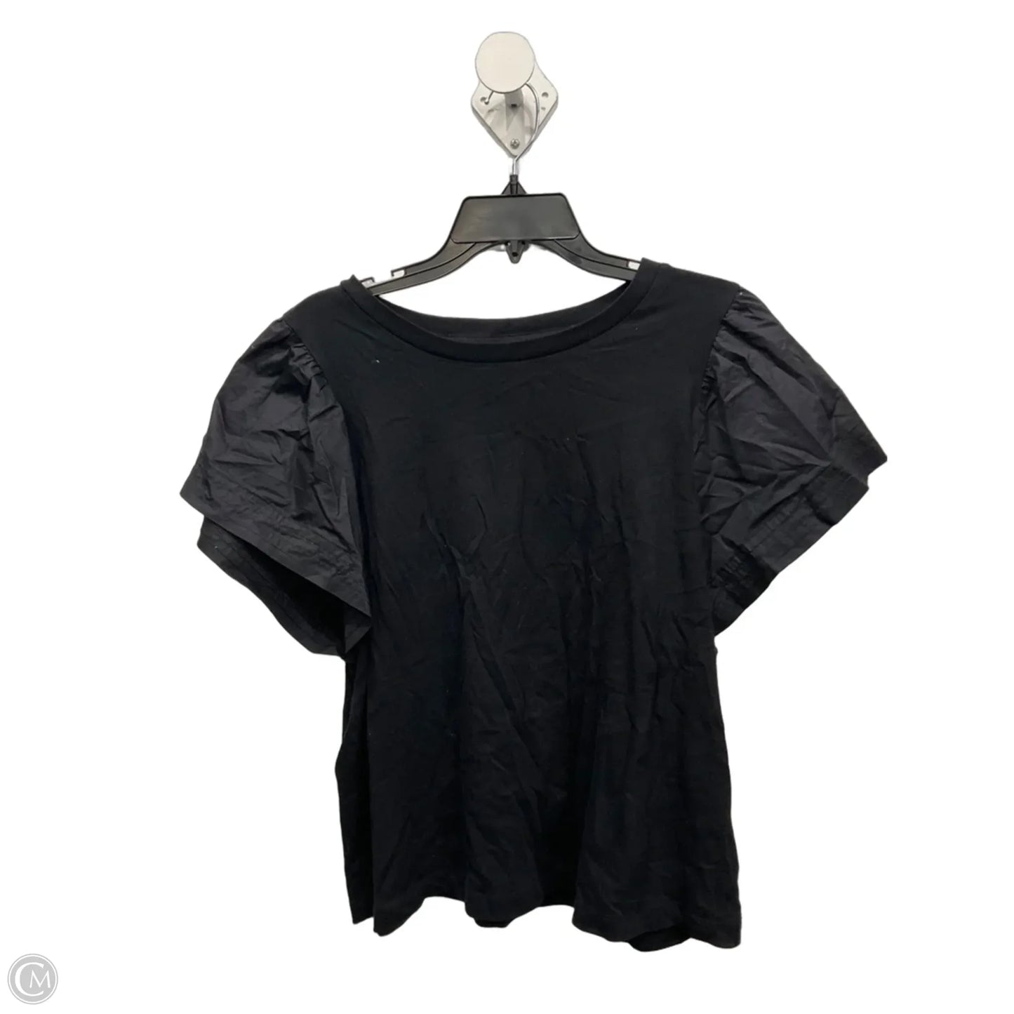 Top Short Sleeve By Old Navy In Black, Size: L
