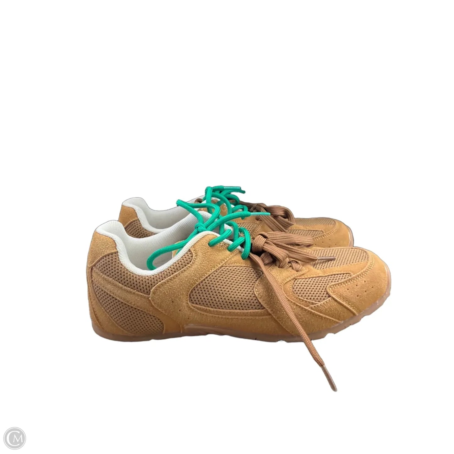 Shoes Sneakers By Clothes Mentor In Brown, Size: 7