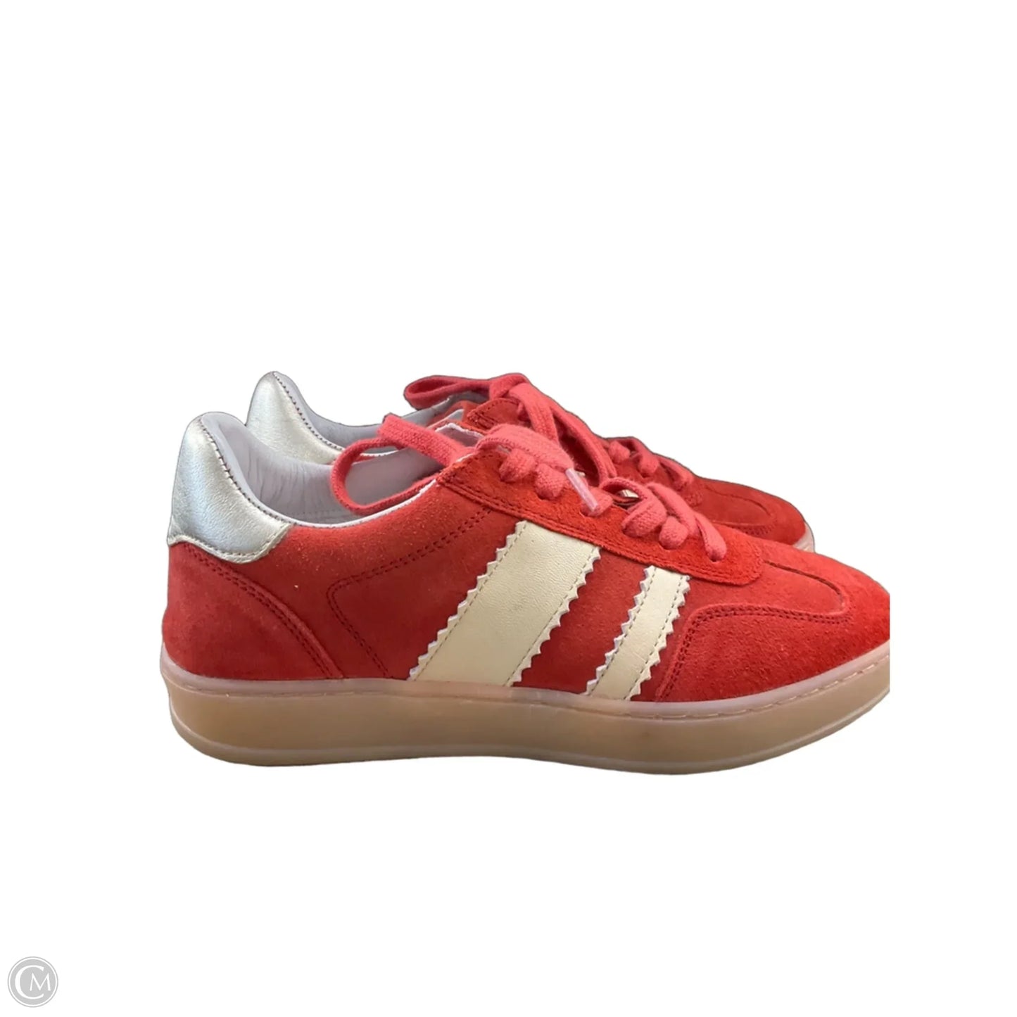 Shoes Sneakers By Diba In Red, Size: 7.5