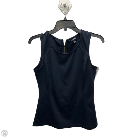 Top Sleeveless By Banana Republic In Blue, Size: Xs