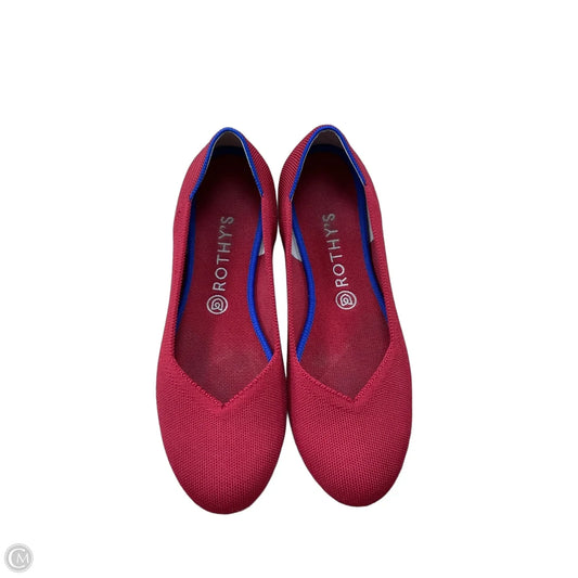 Shoes Flats By Rothys In Red, Size: 10