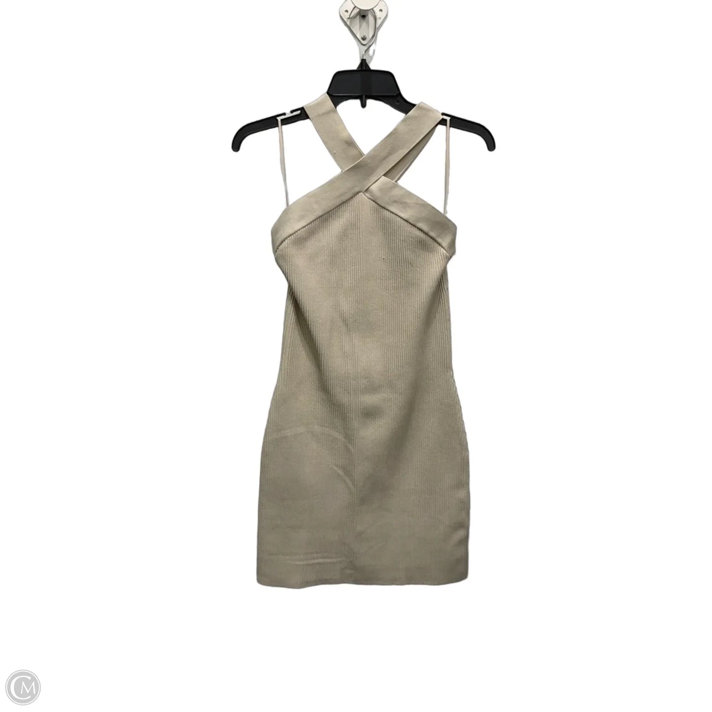 Dress Casual Midi By Babaton In Tan, Size: M