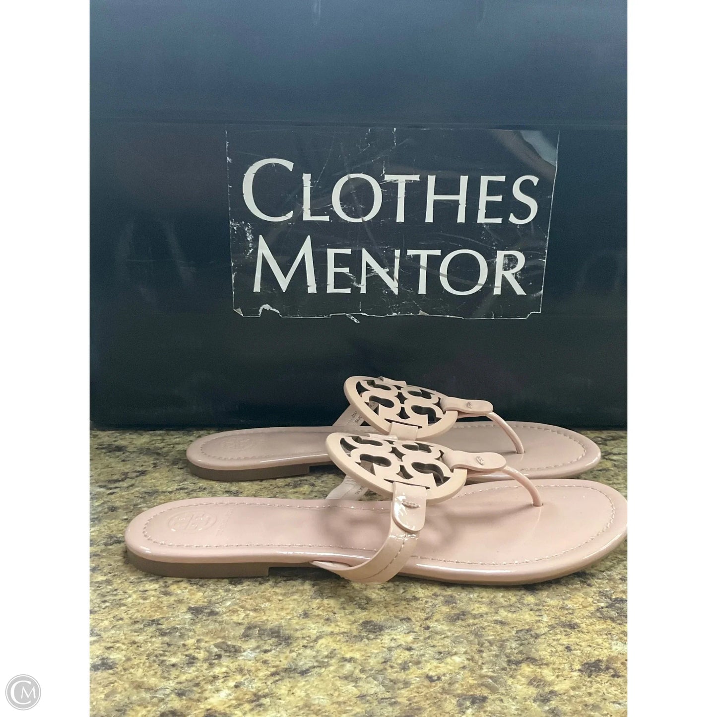 Sandals Designer By Tory Burch In Tan, Size: 9.5