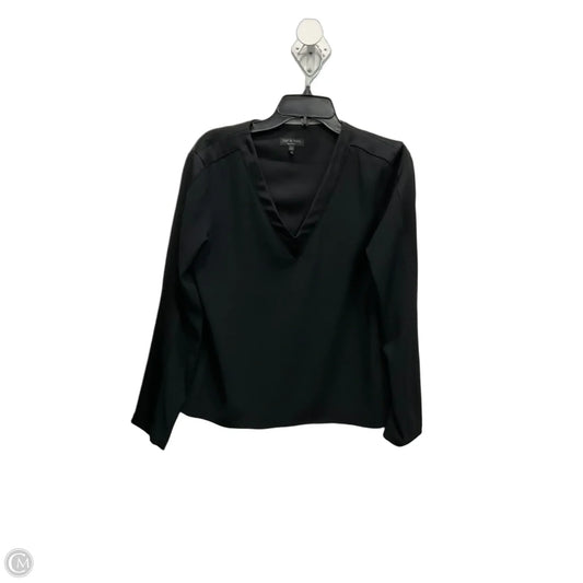 Top Long Sleeve By Rag And Bone In Black, Size: Xs