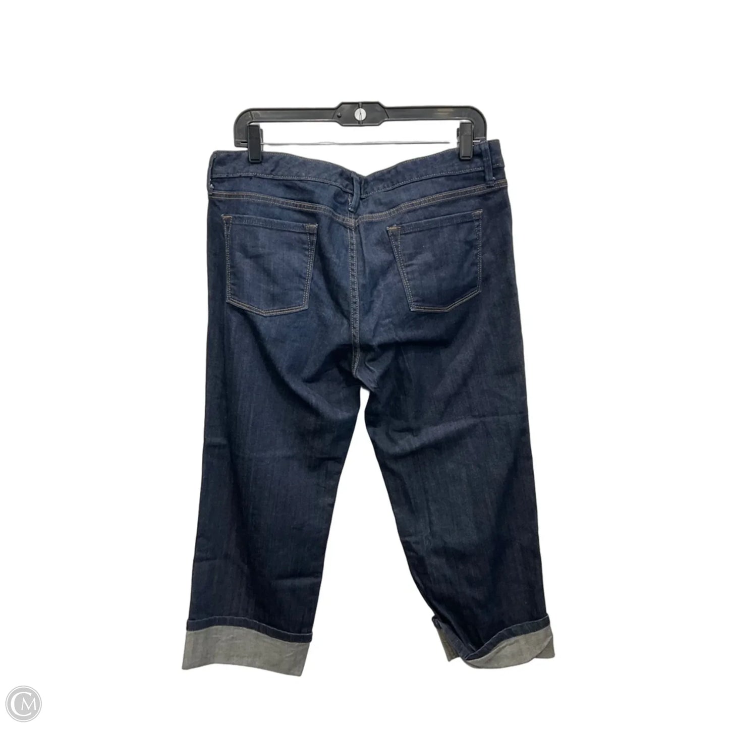 Capris By Banana Republic In Blue Denim, Size: 12