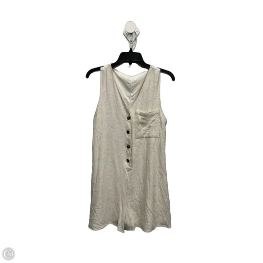 Romper By Clothes Mentor In Cream, Size: S