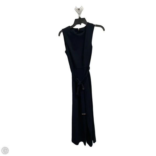 Dress Casual Midi By Tommy Hilfiger In Navy, Size: 2