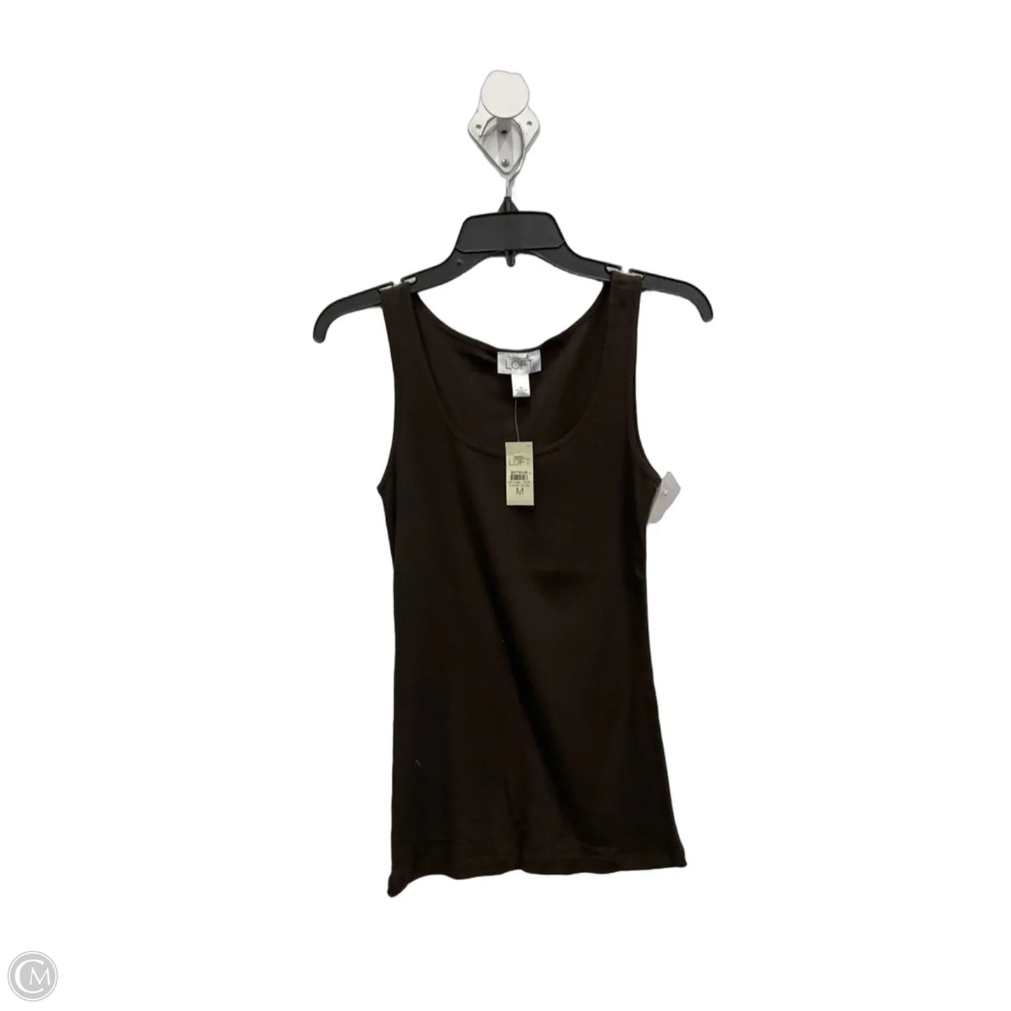 Top Sleeveless Basic By Loft In Brown, Size: M