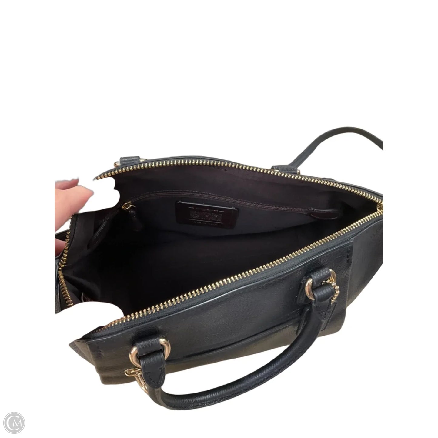 Crossbody Designer By Coach, Size: Medium