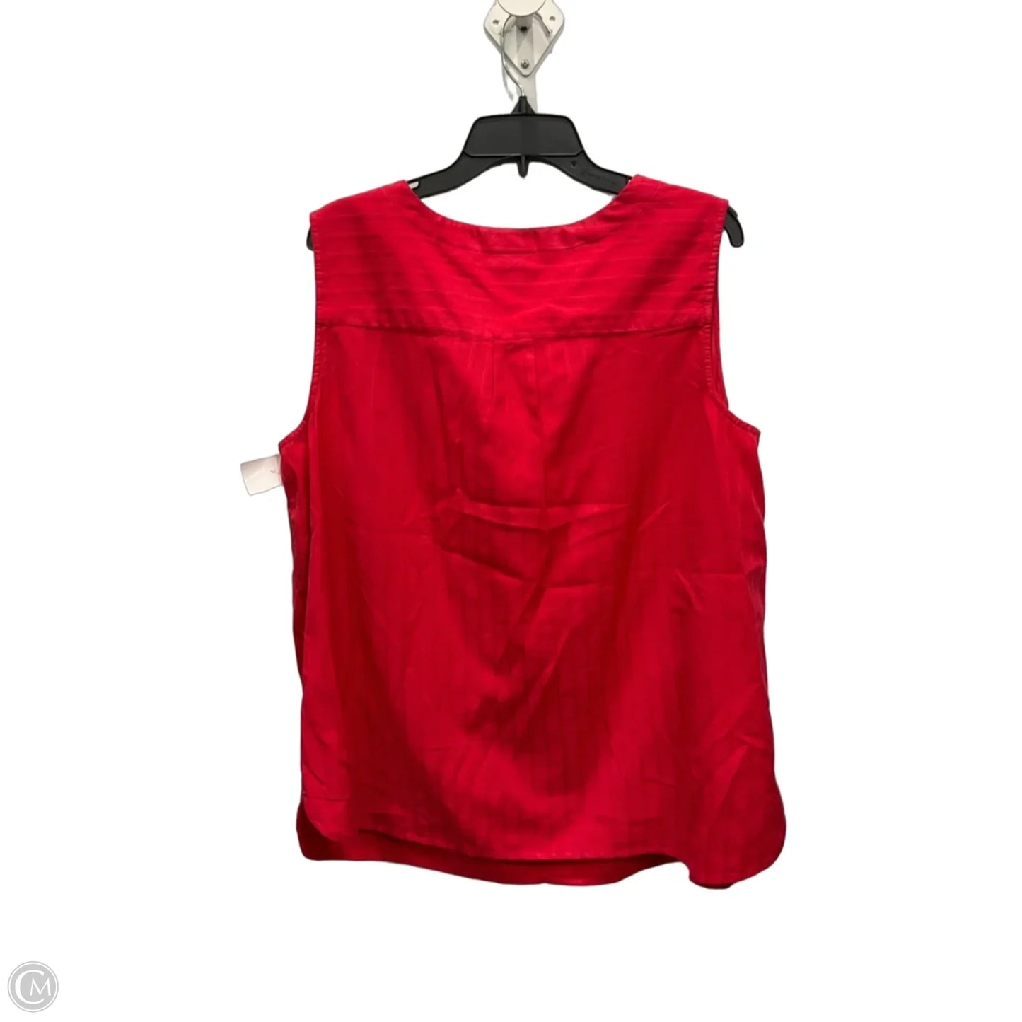 Top Sleeveless Basic By J. Jill In Red, Size: 2x