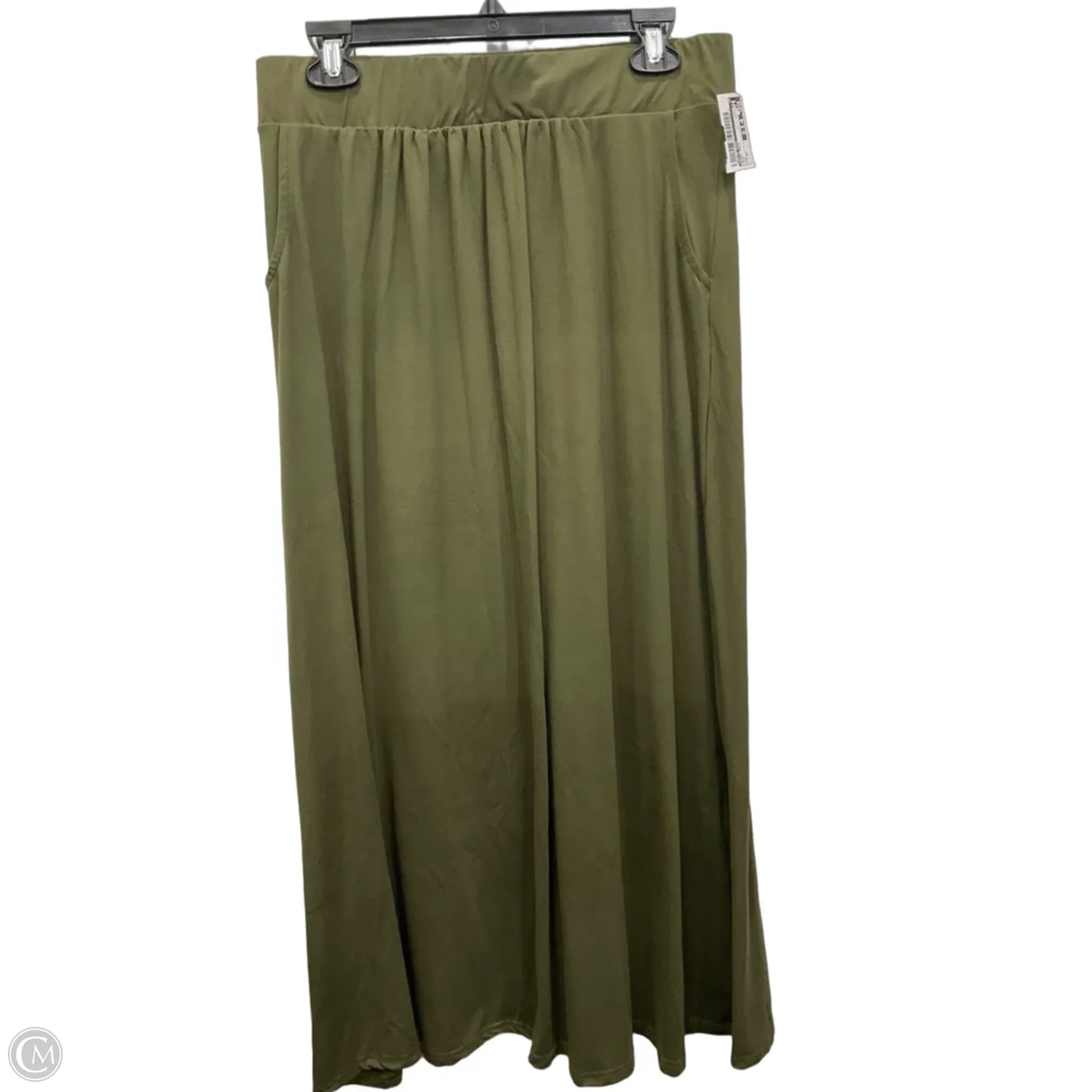 Skirt Maxi By White Mark In Grey, Size: Xl