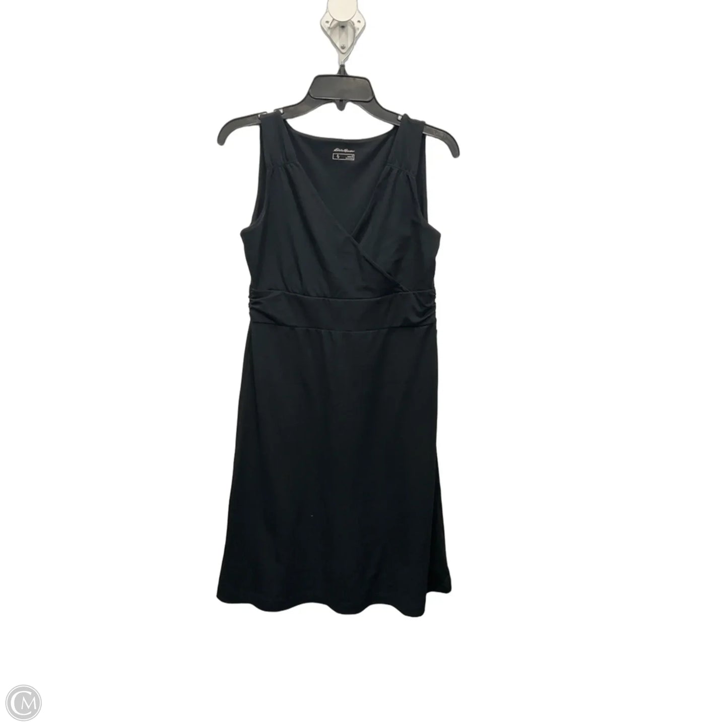 Dress Casual Midi By Eddie Bauer In Black, Size: S
