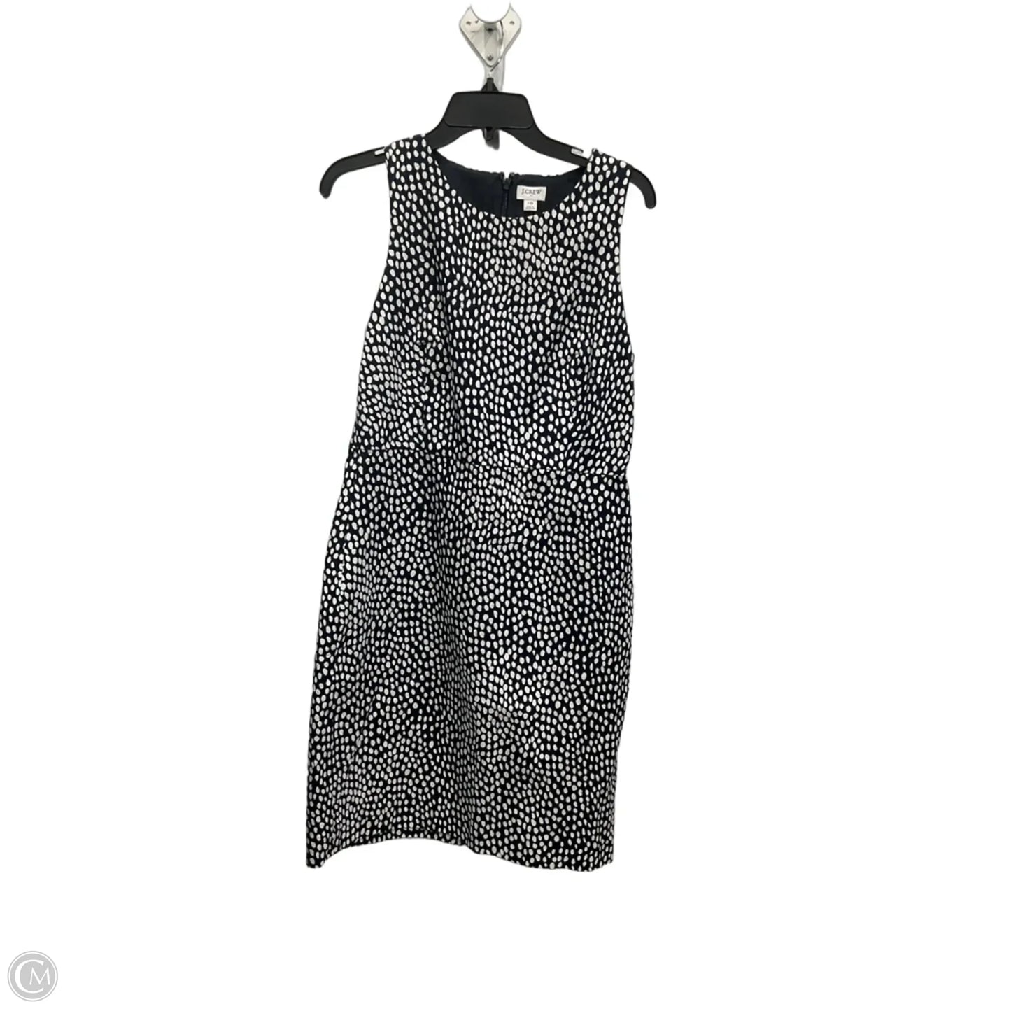 Dress Work By J. Crew In Blue & White, Size: M