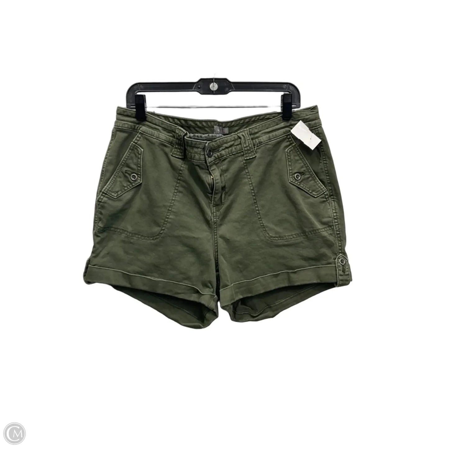 Shorts By Torrid In Green Denim, Size: 18