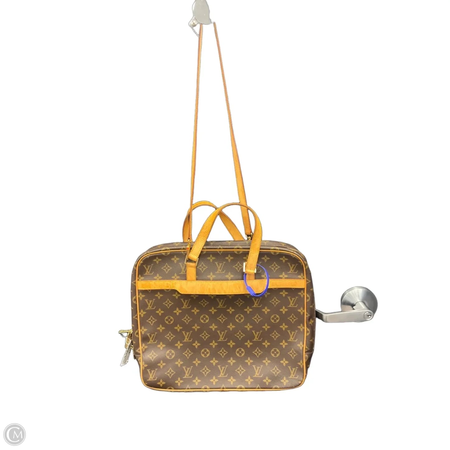 Laptop Bag Luxury Designer By Louis Vuitton, Size: Large