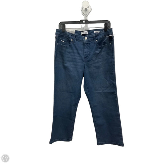 Capris By Nine West In Blue Denim, Size: 12