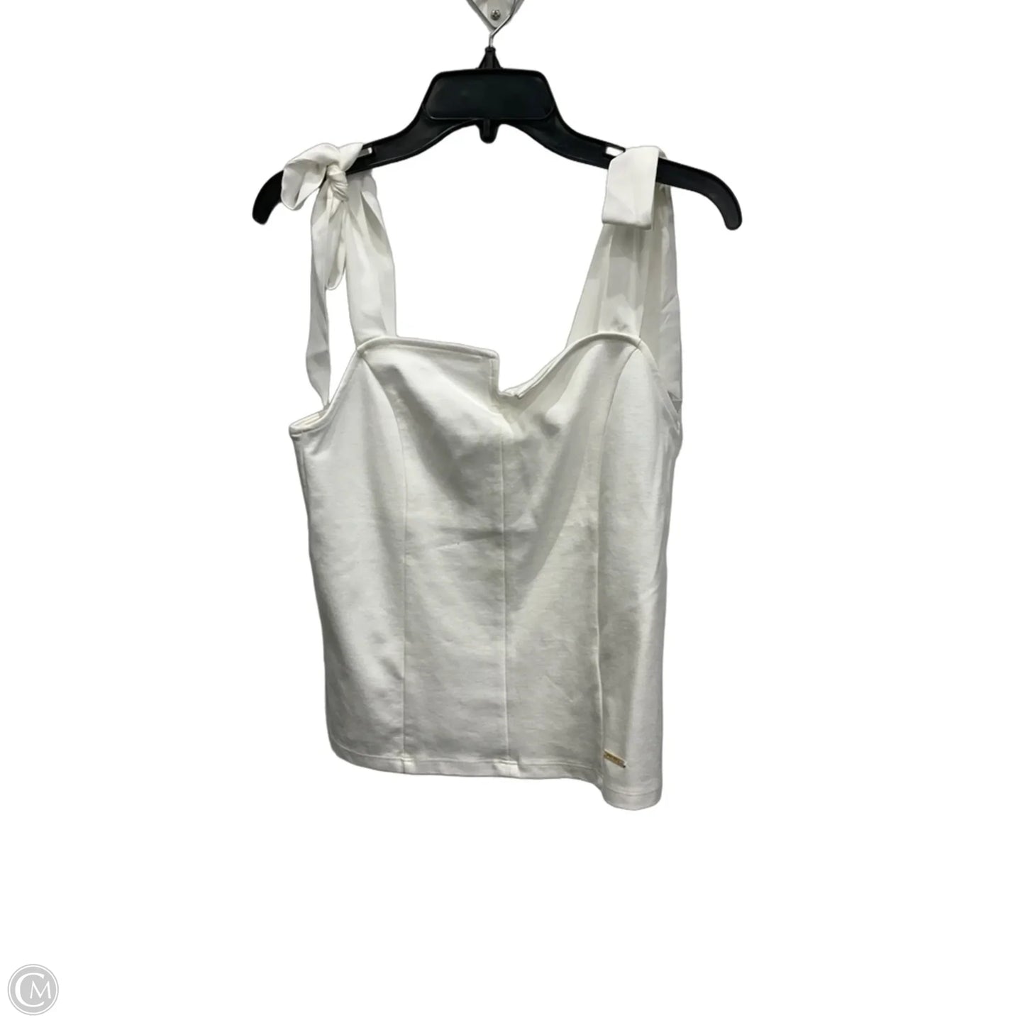 Top Sleeveless By Nine West In White, Size: S