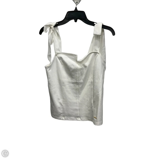 Top Sleeveless By Nine West In White, Size: S