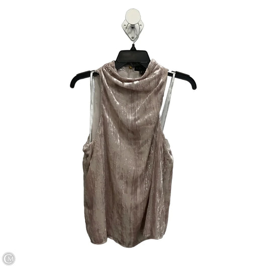 Top Sleeveless By Donna Karan In Multi-colored, Size: M