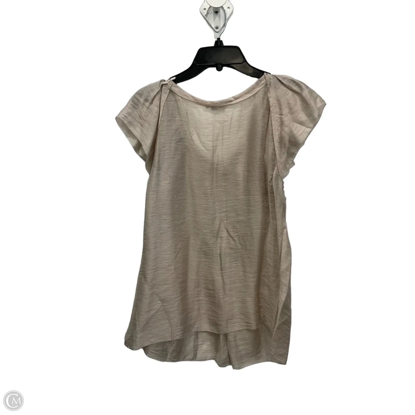 Top Sleeveless By Bcbgmaxazria In Tan, Size: M
