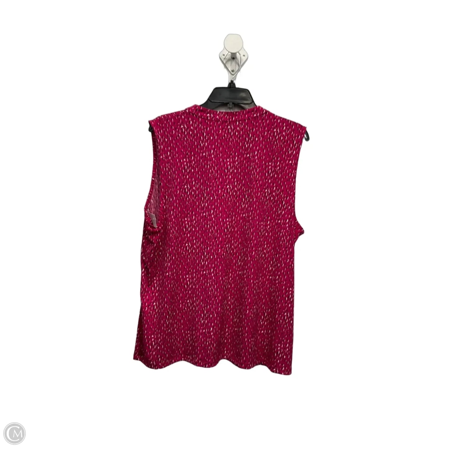 Top Sleeveless By Banana Republic In Pink, Size: Xl