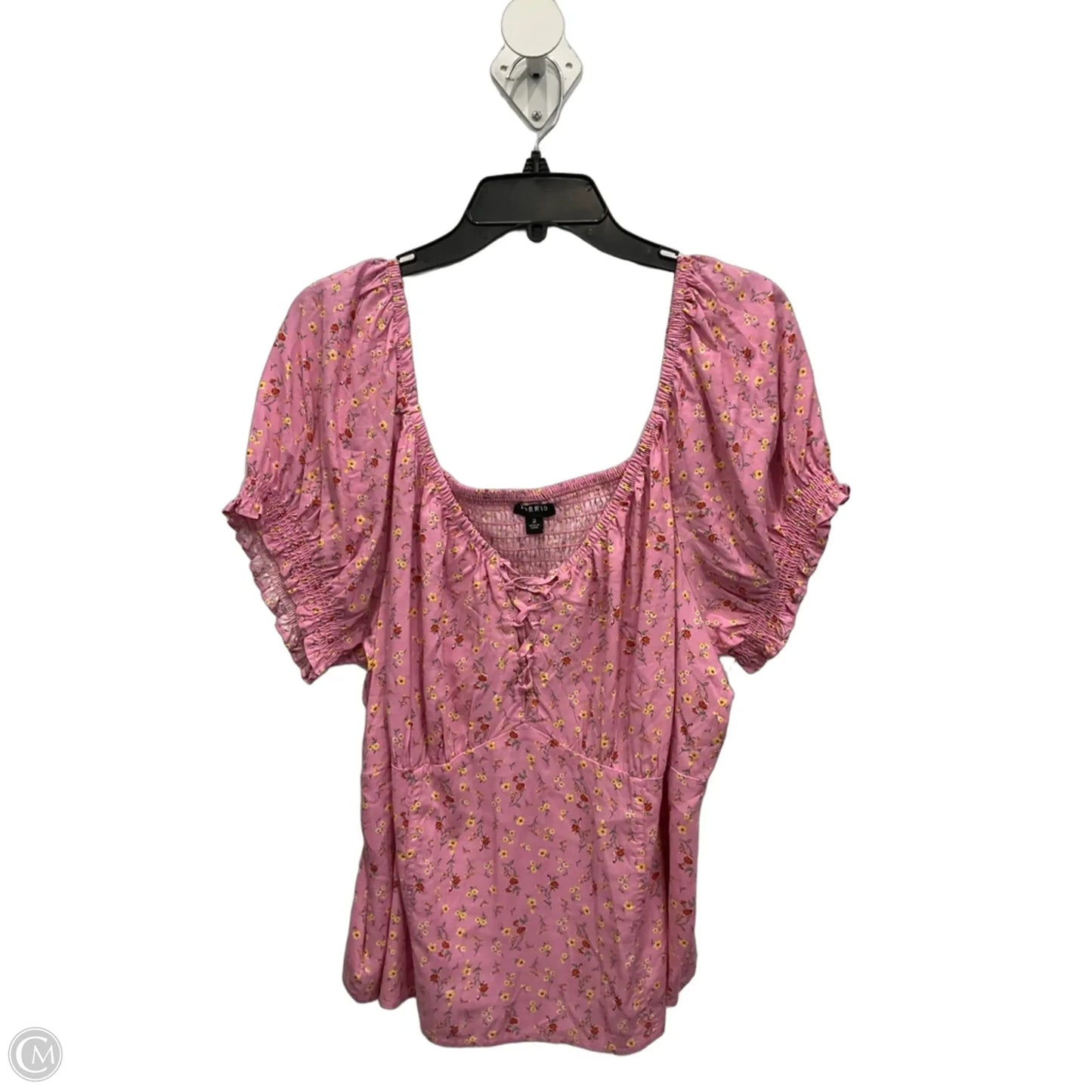 Top Short Sleeve By Torrid In Pink, Size: 3x