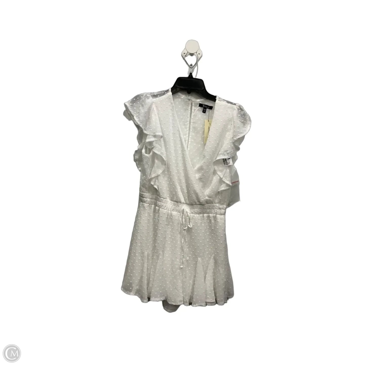 Romper By Trixxi In White, Size: M