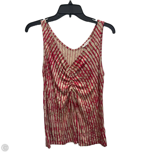 Top Sleeveless By Banana Republic In Pink & Tan, Size: Sp