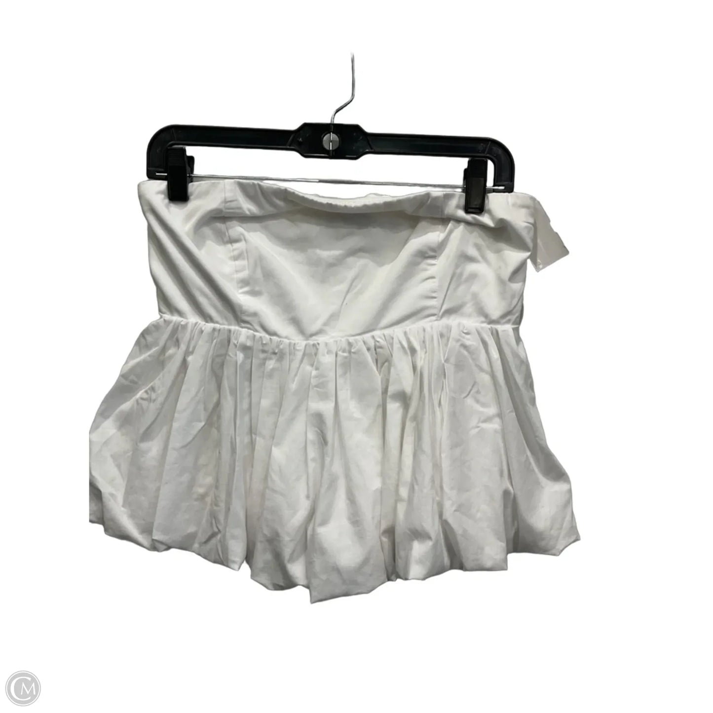 Top Sleeveless By Abercrombie And Fitch In White, Size: M