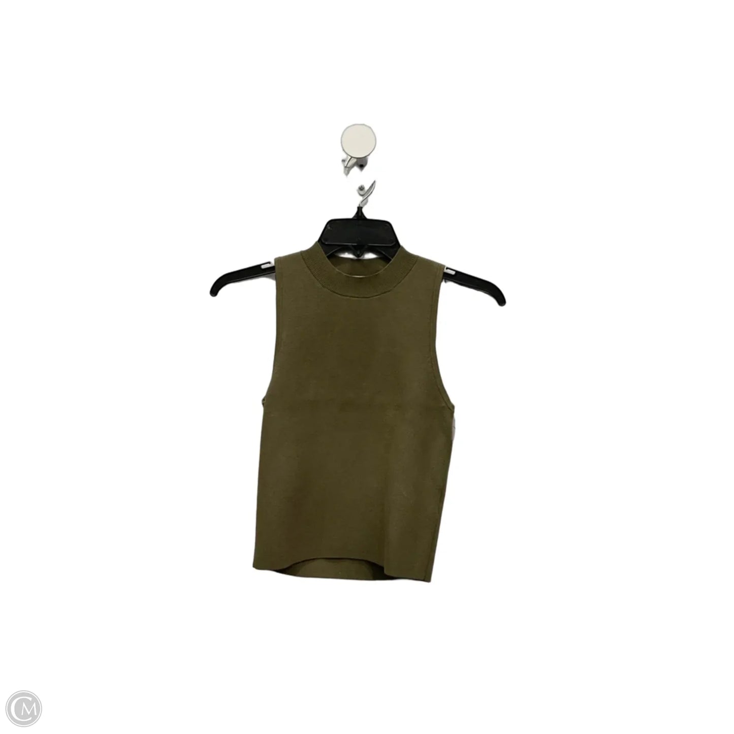 Top Sleeveless By Club Monaco In Green, Size: S