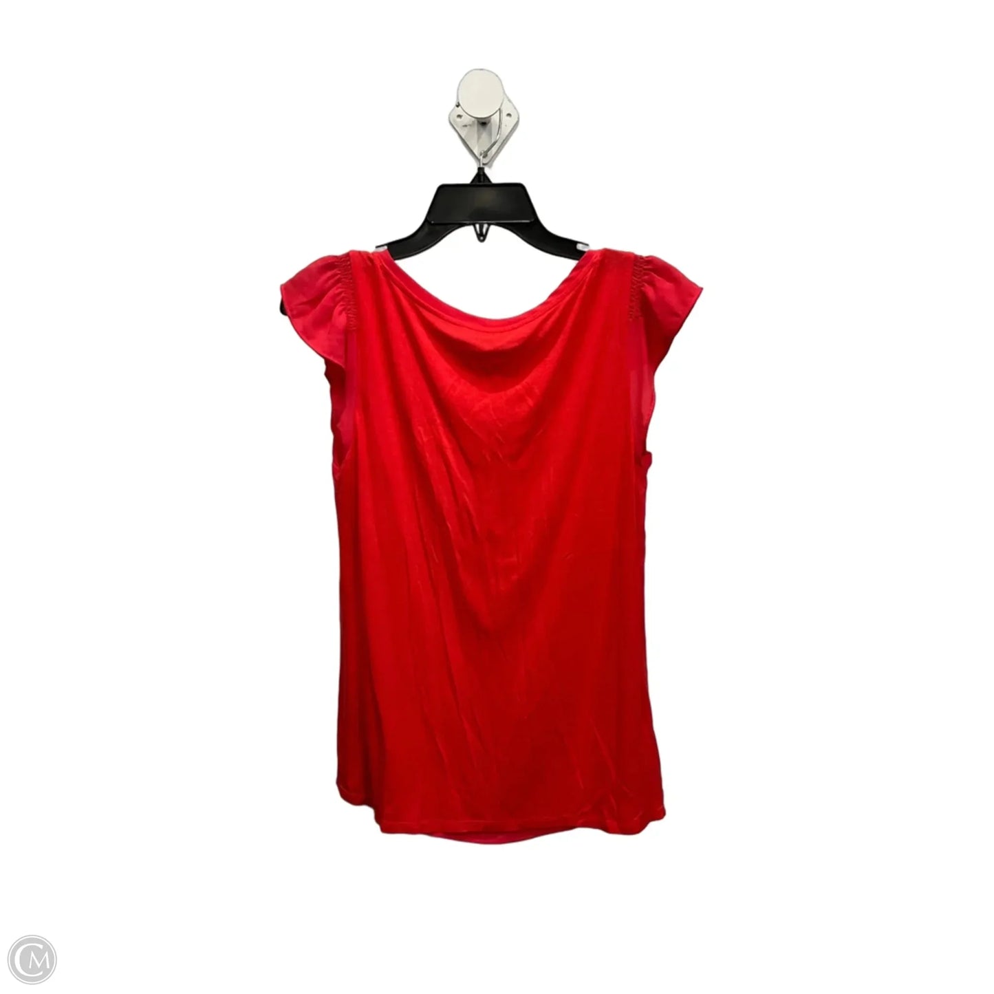 Top Sleeveless By Loft In Coral, Size: Xs