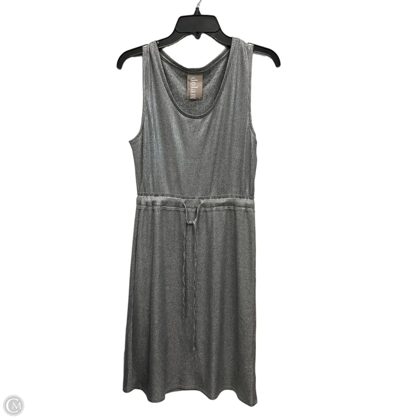 Dress Casual Midi By Dolan Left Coast In Silver, Size: Sp