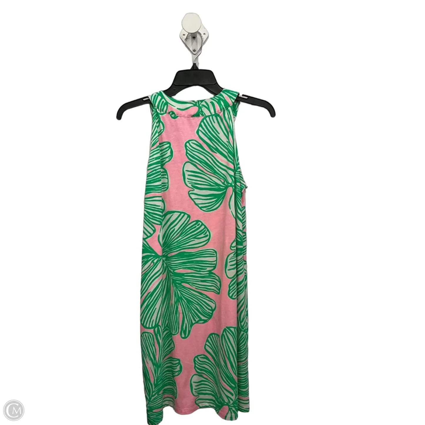 Dress Designer By Lilly Pulitzer In Green & Pink, Size: S