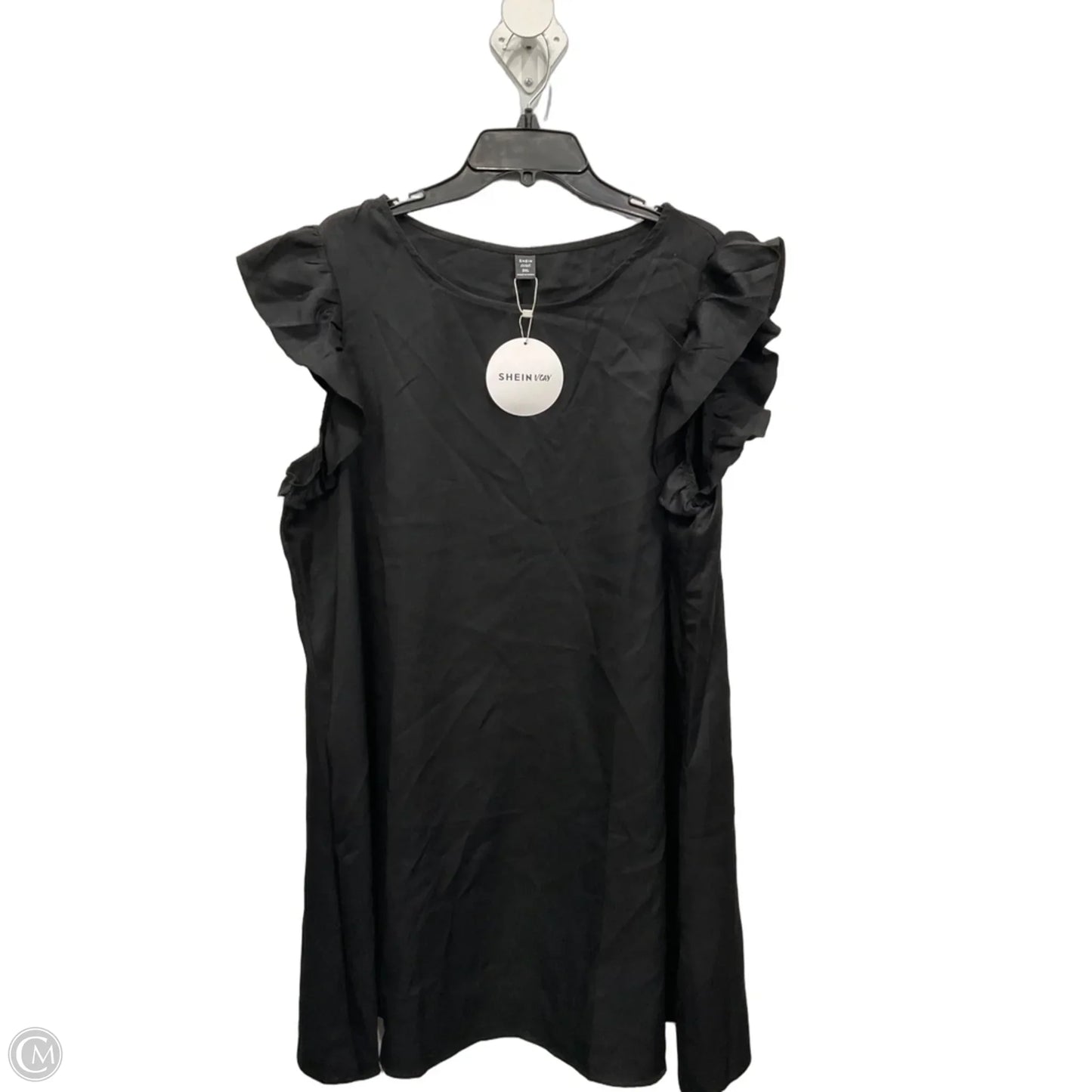 Dress Casual Short By Shein In Black, Size: 3x