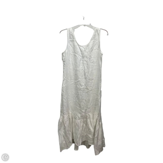 Dress Casual Maxi By Polo Ralph Lauren In White, Size: S