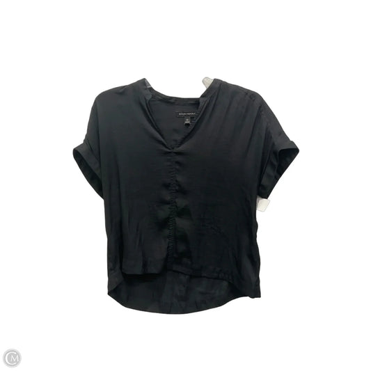 Top Short Sleeve By Banana Republic In Black, Size: Xs
