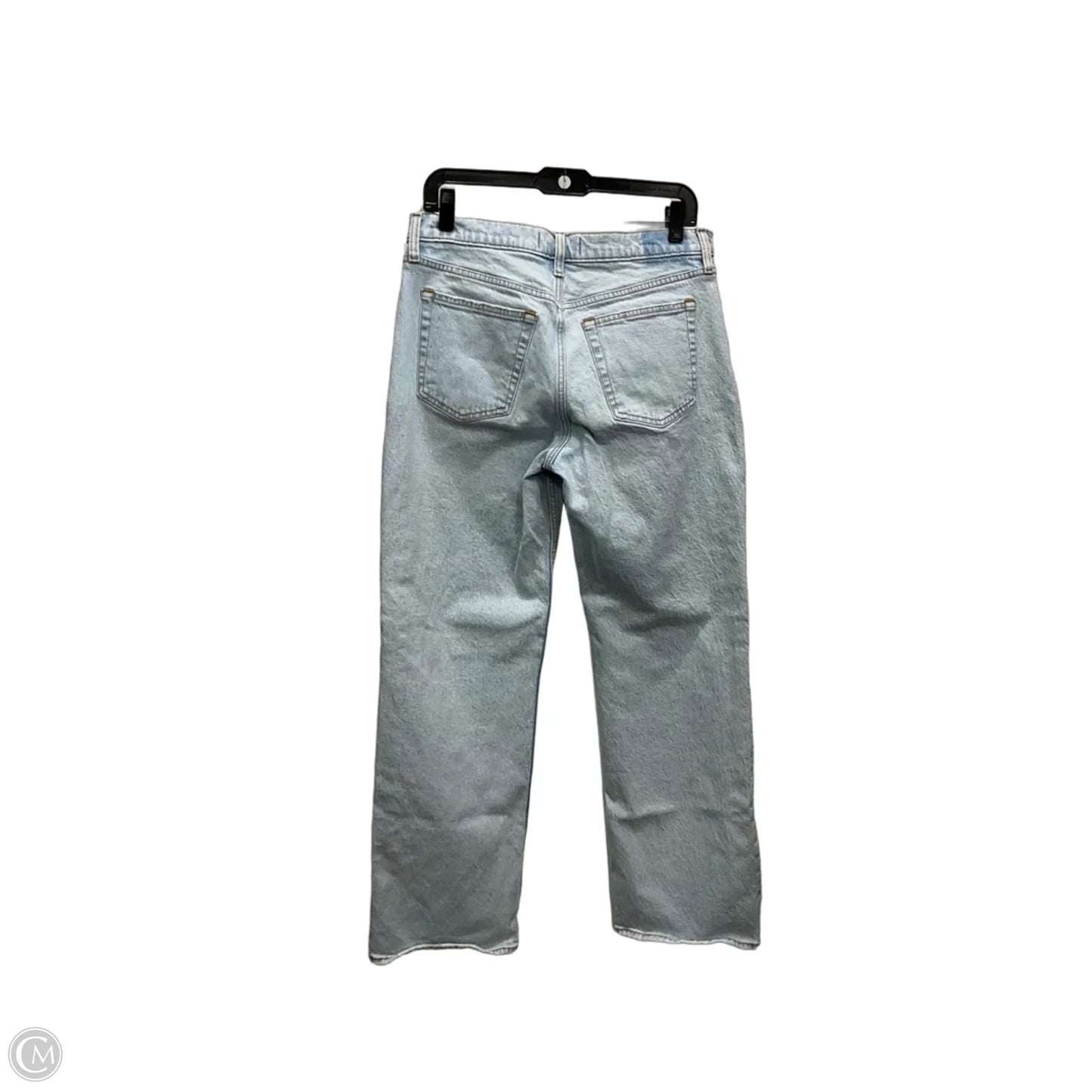 Jeans Straight By Abercrombie And Fitch In Blue Denim, Size: 6