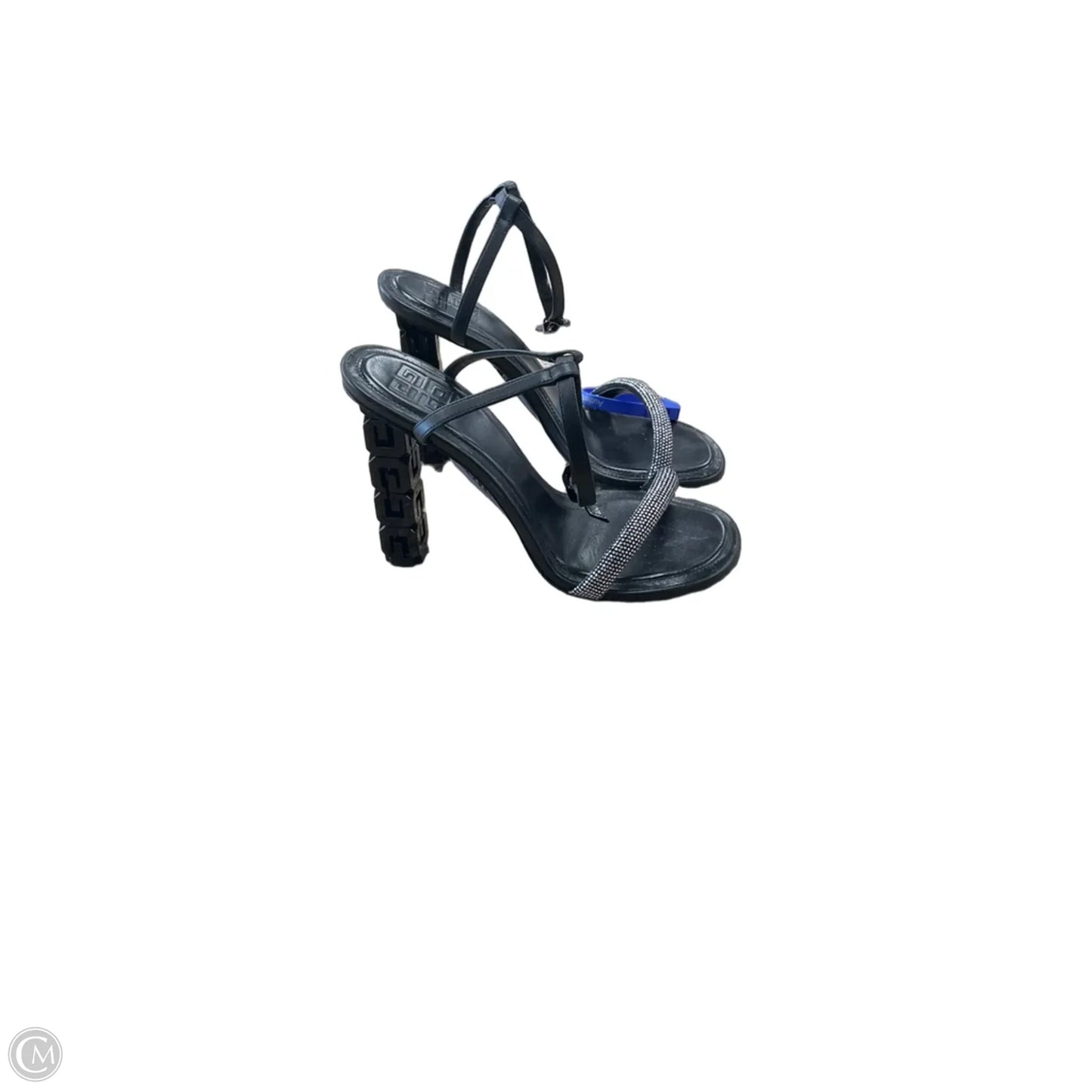 Sandals Luxury Designer By Givenchy In Black, Size: 7.5