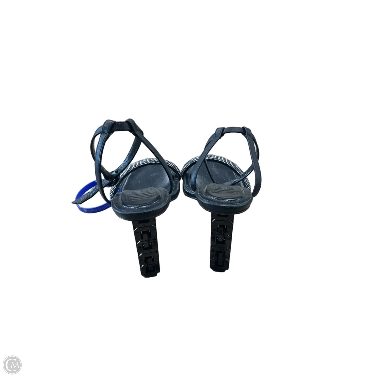 Sandals Luxury Designer By Givenchy In Black, Size: 7.5