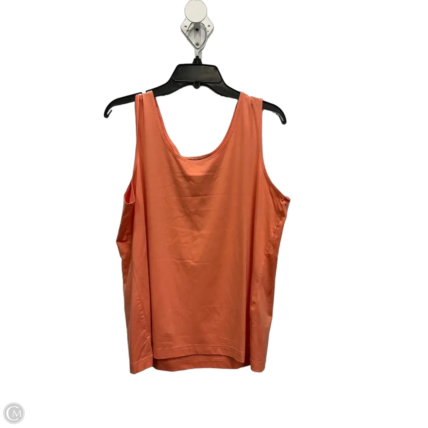 Top Sleeveless Basic By Chicos In Peach, Size: Xl