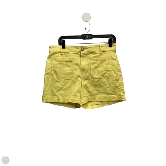Shorts By Loft In Yellow, Size: 8