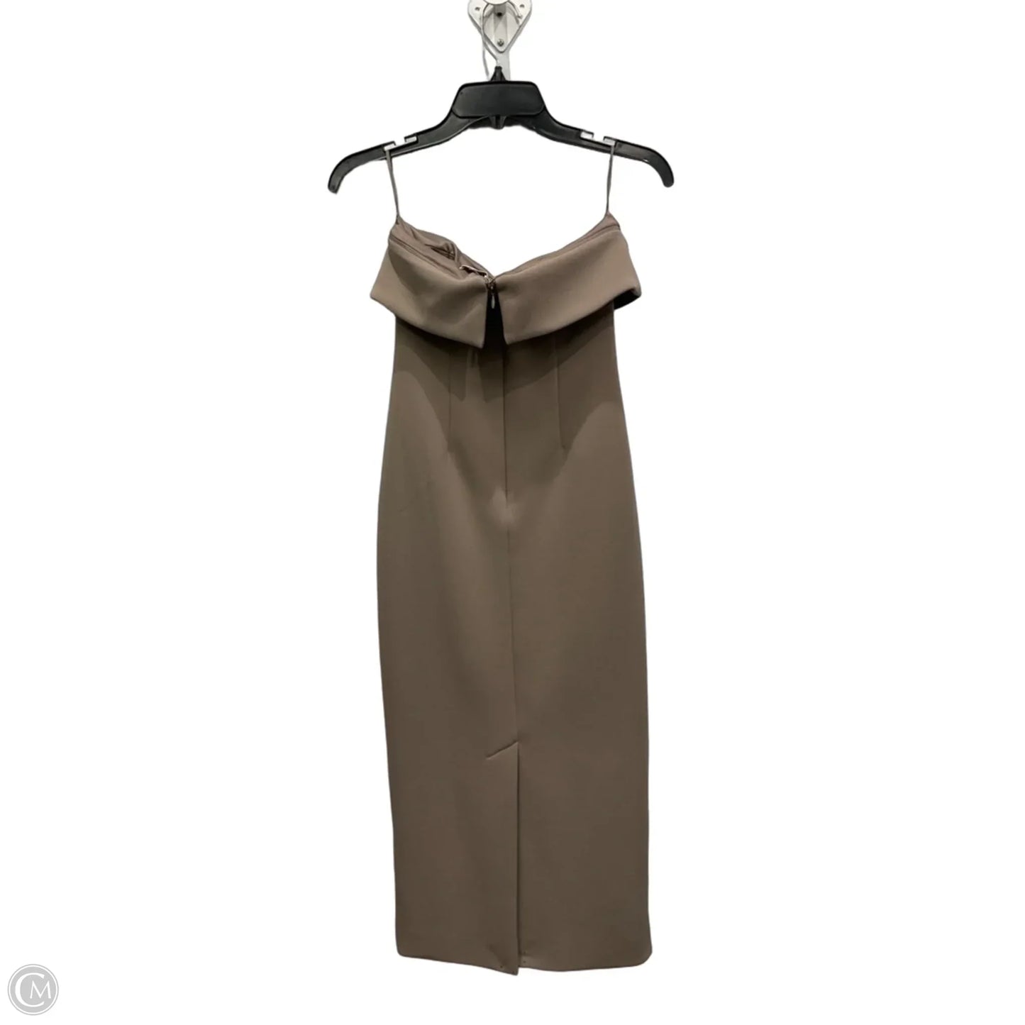 Dress Party Midi By Babaton In Tan, Size: S