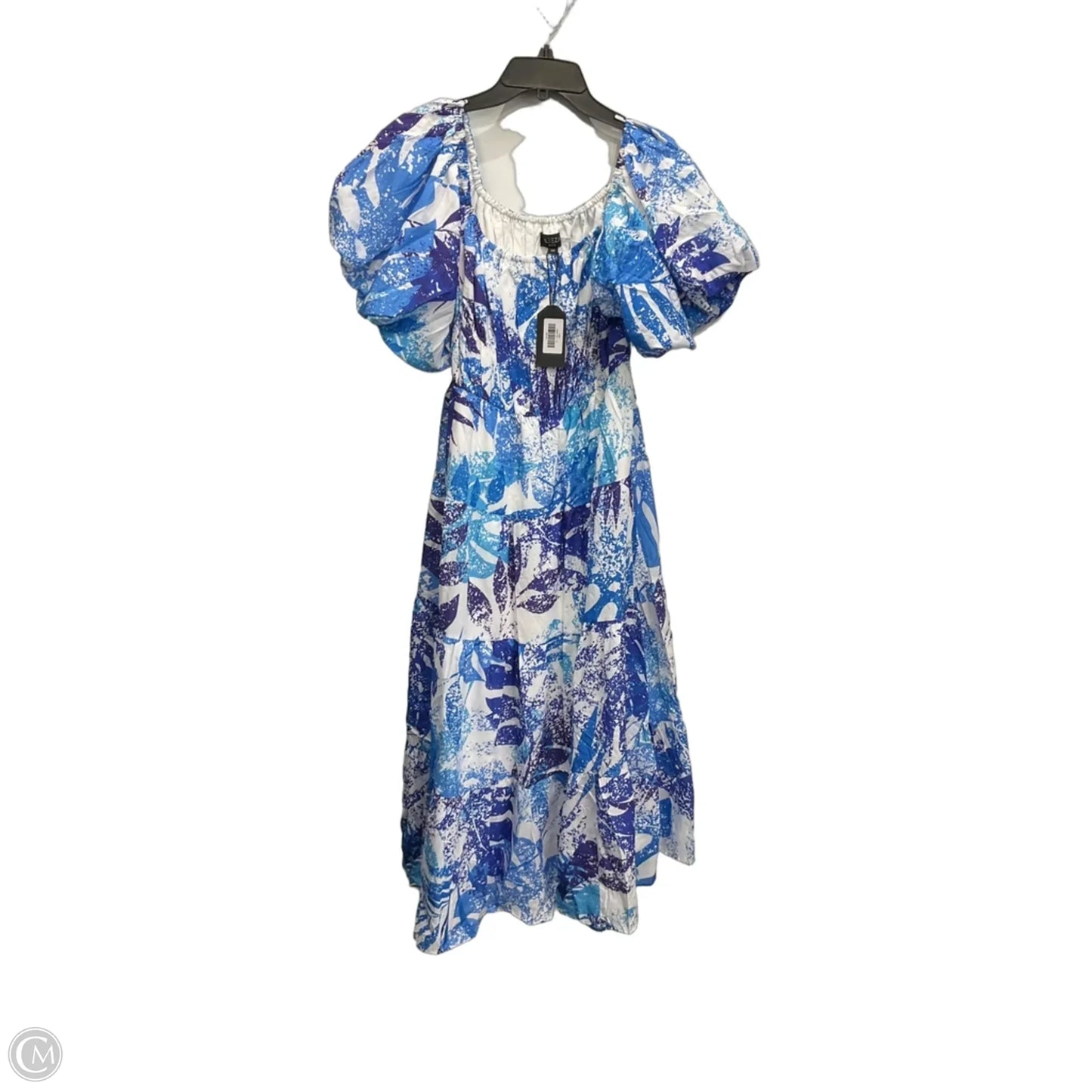Dress Casual Maxi By Cmb In Blue, Size: 1x